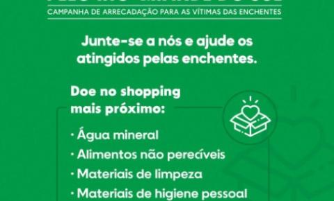 Shoppings de Pernambuco recebem doações para a população do Rio Grande do Sul