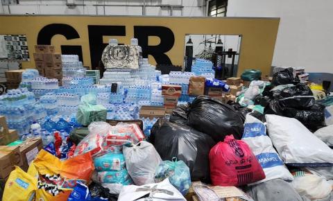 Polícia Civil de SP envia 20 toneladas de doações e novo efetivo ao Rio Grande do Sul