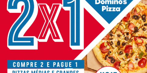 Para celebrar Semana do Consumidor, Domino’s oferece 10 dias de pizza em dobro