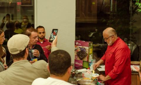 Chef Sergio Lopes promove oficina de culinária em Curitiba