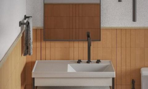 Celite investe no design arrojado e moderno com gabinetes para banheiros e lavabos
