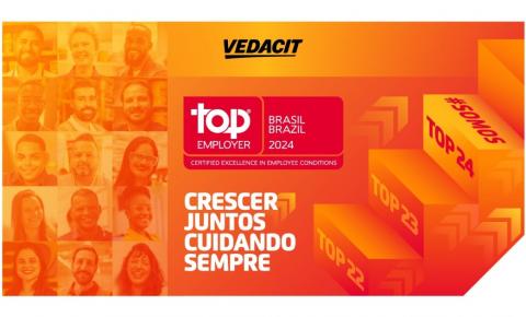 Vedacit conquista a certificação Top Employer