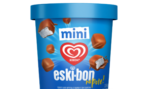 Kibon lança Mini Eski-Bon no Pote em edição limitada com venda exclusiva no Rappi Turbo