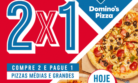 Para celebrar Semana do Consumidor, Domino’s oferece 10 dias de pizza em dobro