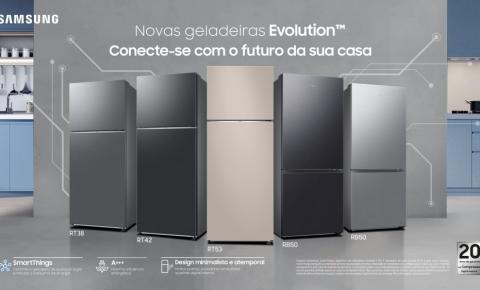 3 diferenciais que só as geladeiras Evolution da Samsung têm