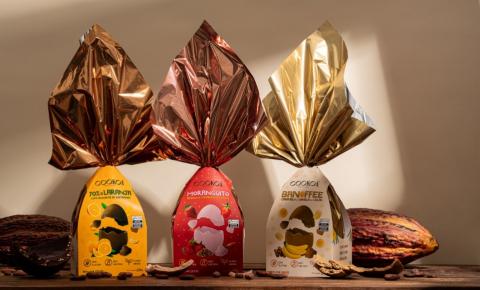 Cookoa Chocolates apresenta a linha Páscoa Tropical com opções de ovos