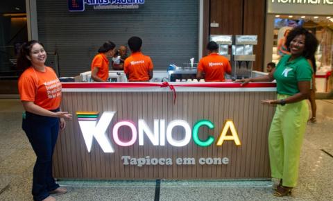 Konioca, a famosa tapioca de cone, desembarca na Bahia e inaugura sua primeira unidade no estado