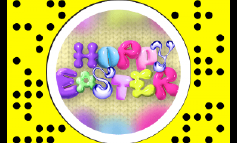 Celebre a Páscoa no Snapchat