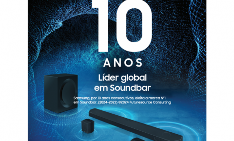 Samsung comemora uma década de liderança no mercado mundial de Soundbars