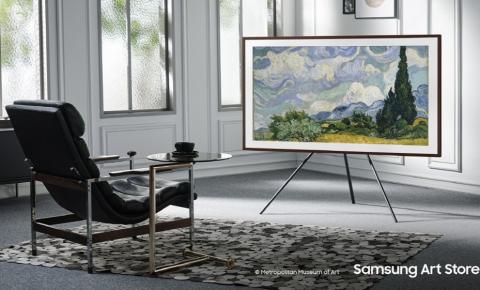 Democratizando a arte clássica: The Met na Samsung Art Store da The Frame