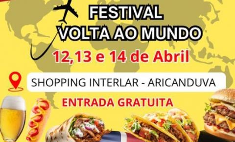 Festival Volta ao Mundo leva os sabores de 20 países ao Shopping Aricanduva