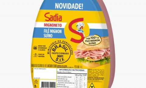 Sadia lança o ‘Mignoneto’, feito com 100% filé mignon suíno