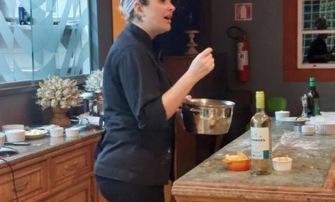 Barbacena recebe aula show de gastronomia com a renomada chef Sheilla Furman