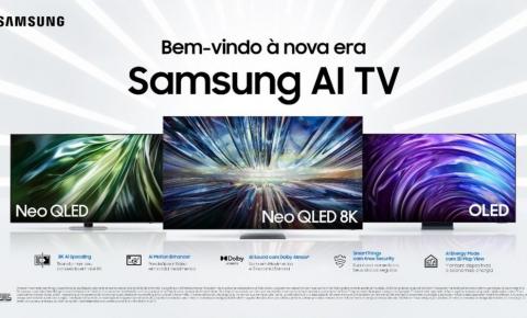 Unbox & Discover: Samsung AI TVs de 2024 marcam o início de uma nova era de televisores com Inteligência Artificial